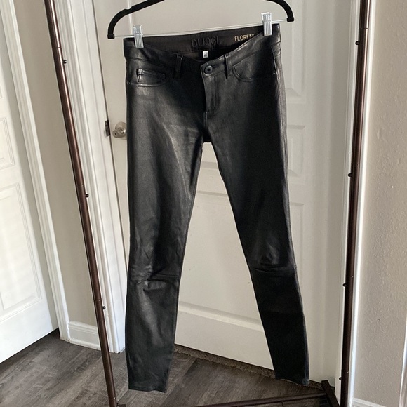 DL1961 Florence Radar Instasculpt leather skinny - Picture 2 of 10
